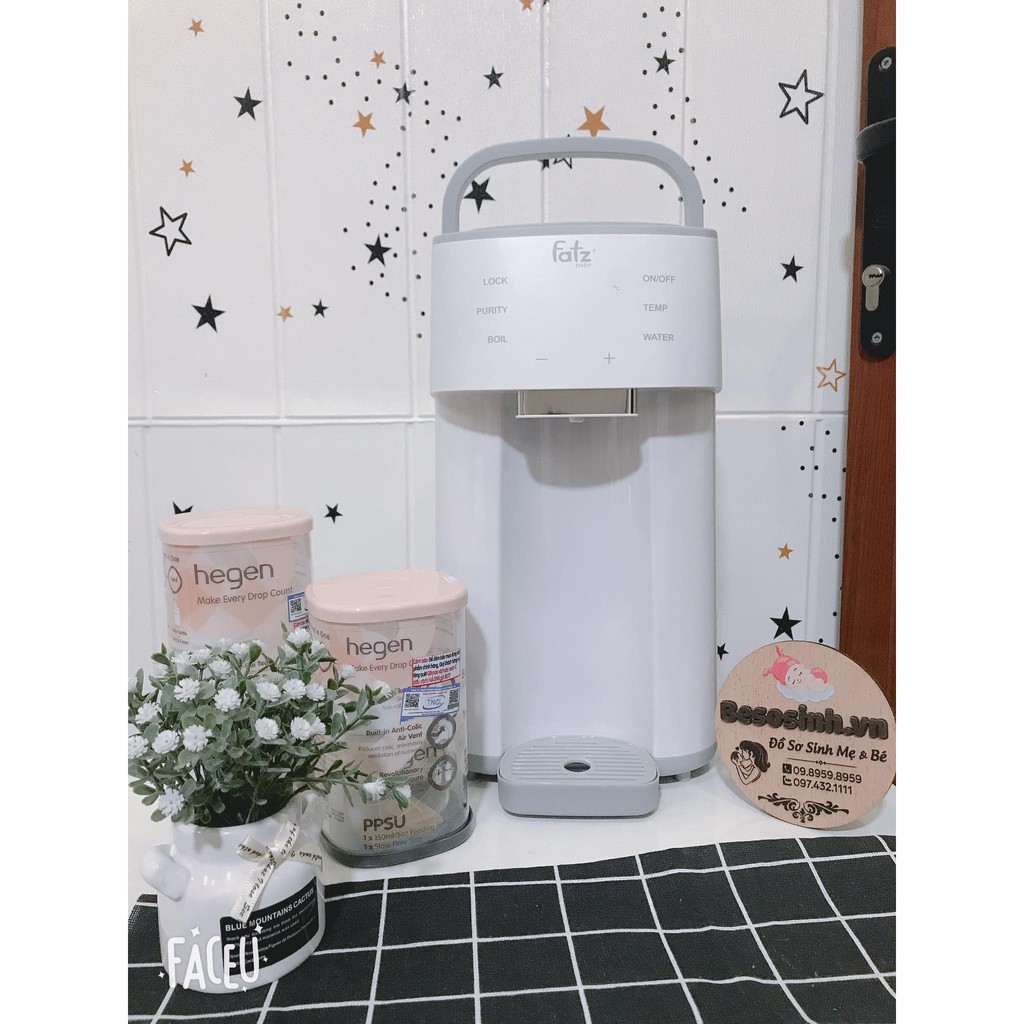 Bình Đun Và Hâm Nước Pha Sữa Thông Minh FATZ BABY SMART 2 - FB3817TN
