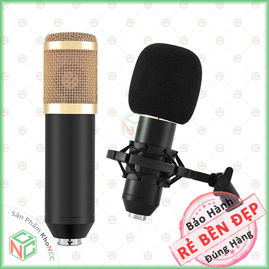 [KhoNCC] Micro Thu Âm BM900 Chuyên Nghiệp - Hát Karaoke trực tuyến - Livestream cực hay - NPD-4596-BM900 (Ngẫu nhiên)