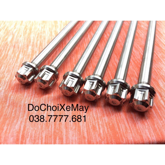 Cốt bánh sau Salaya full tán inox 304 cho mọi loại xe Honda Yamaha, DoChoiXeMay