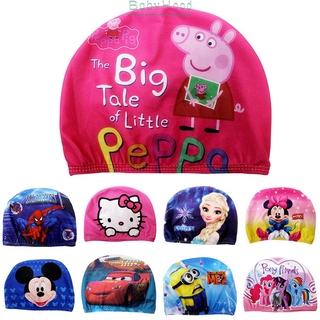 Mũ bơi in họa tiết hoạt hình thời trang cho bé