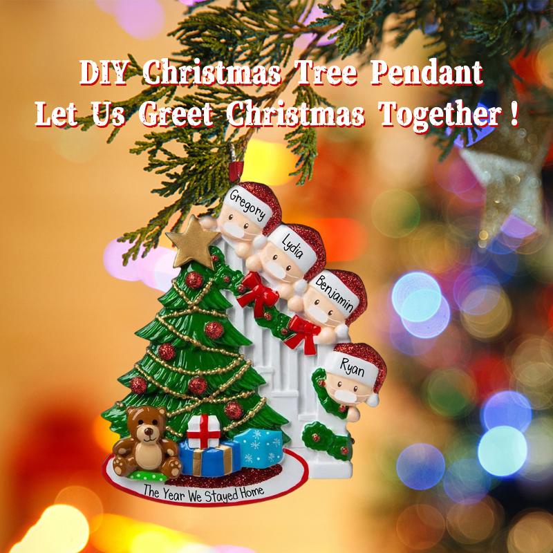 Phụ Kiện Treo Trang Trí Cây Thông Giáng Sinh Hình Hoạt Hình Dễ Thương