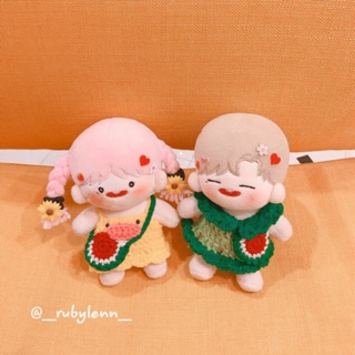 Đầm vịt cho doll 10,15,20cm