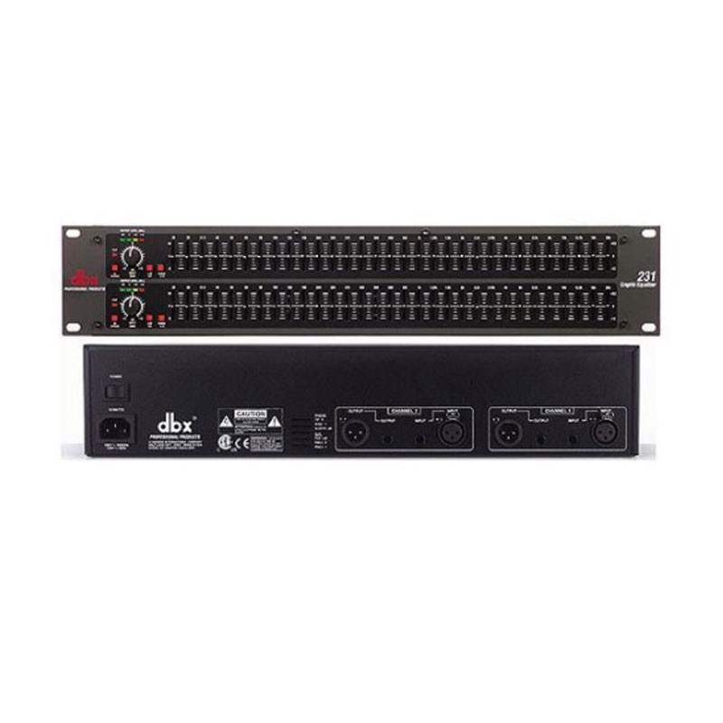 Lọc tiếng Equalizer DBX 231