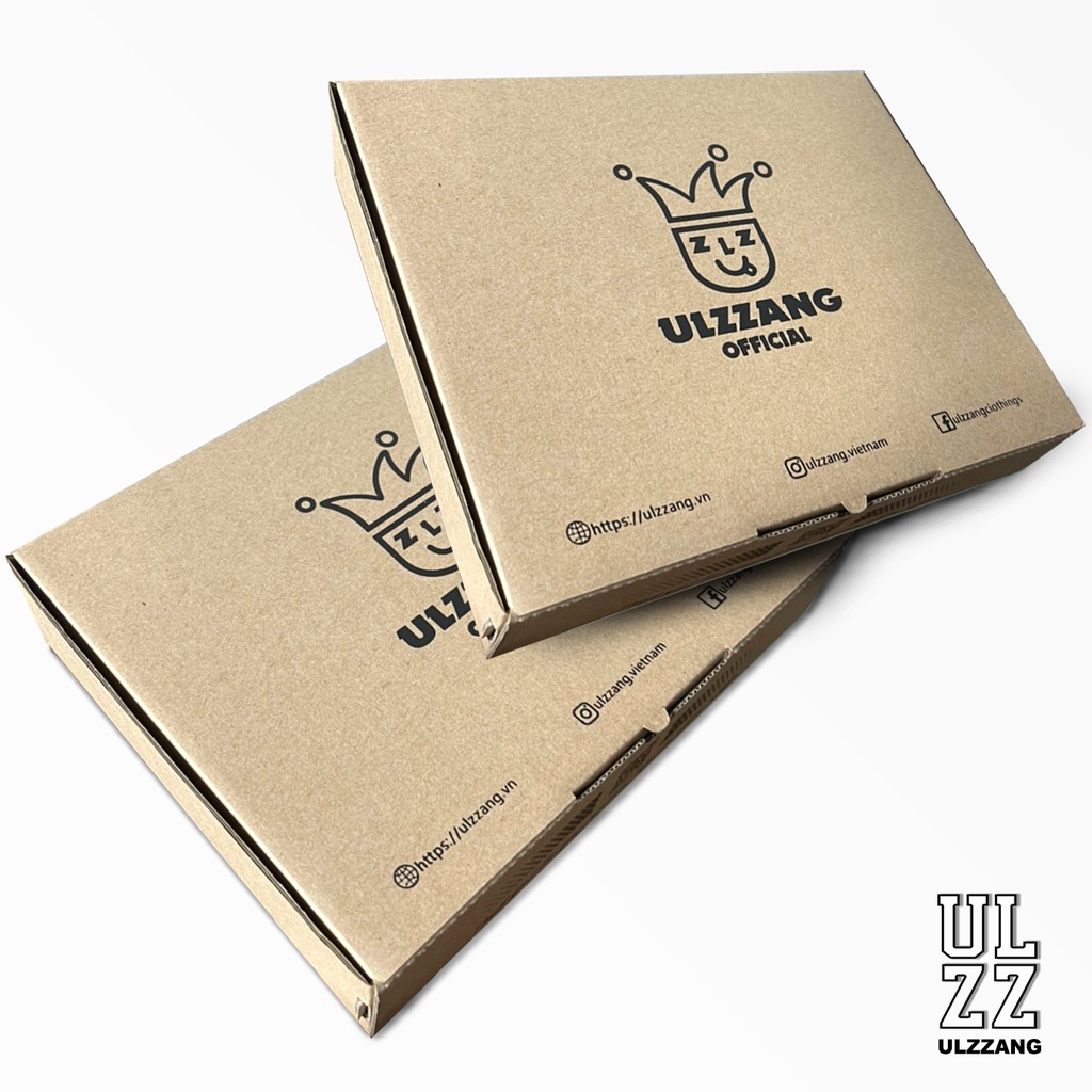 Hộp carton đựng áo thun Ulzz Ulzzang