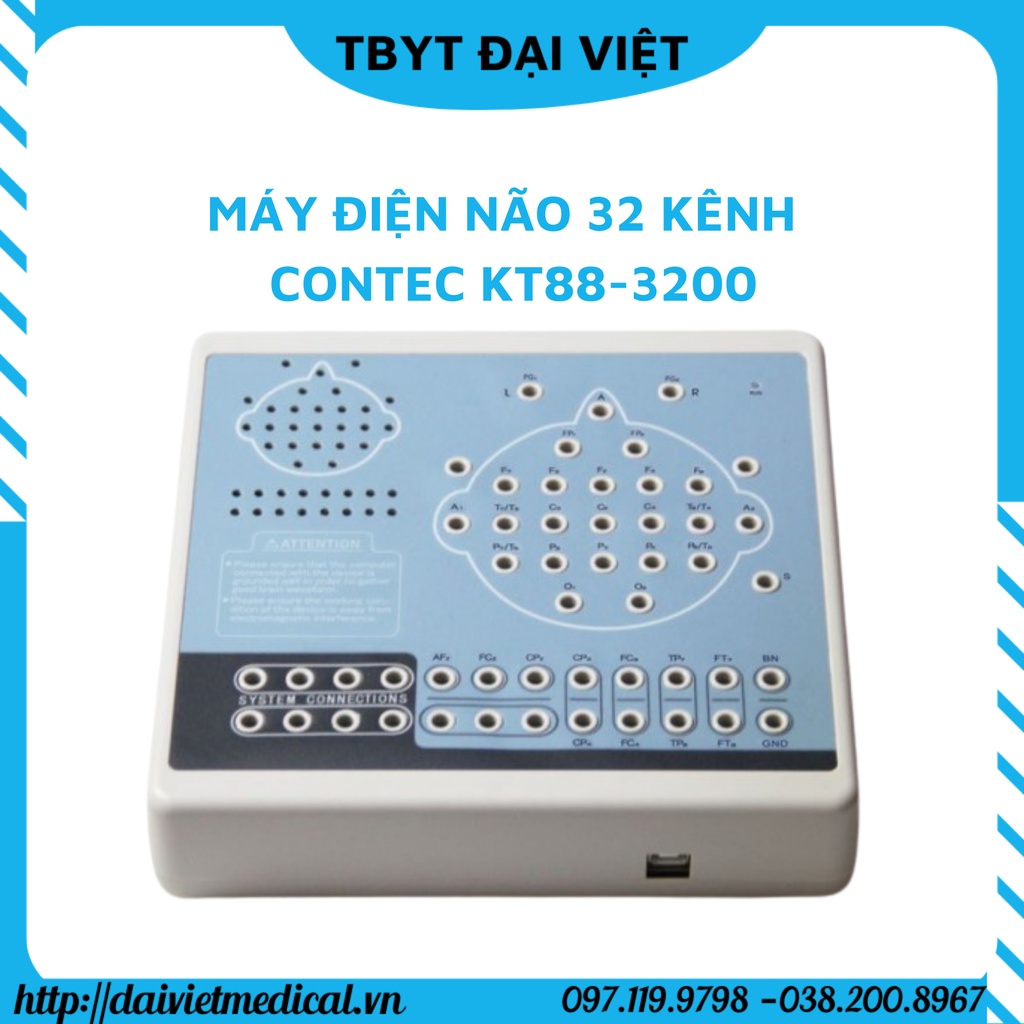 Máy Điện Não 24 kênh CONTEC KT88-2400 bảo hành chính hãng 12 tháng