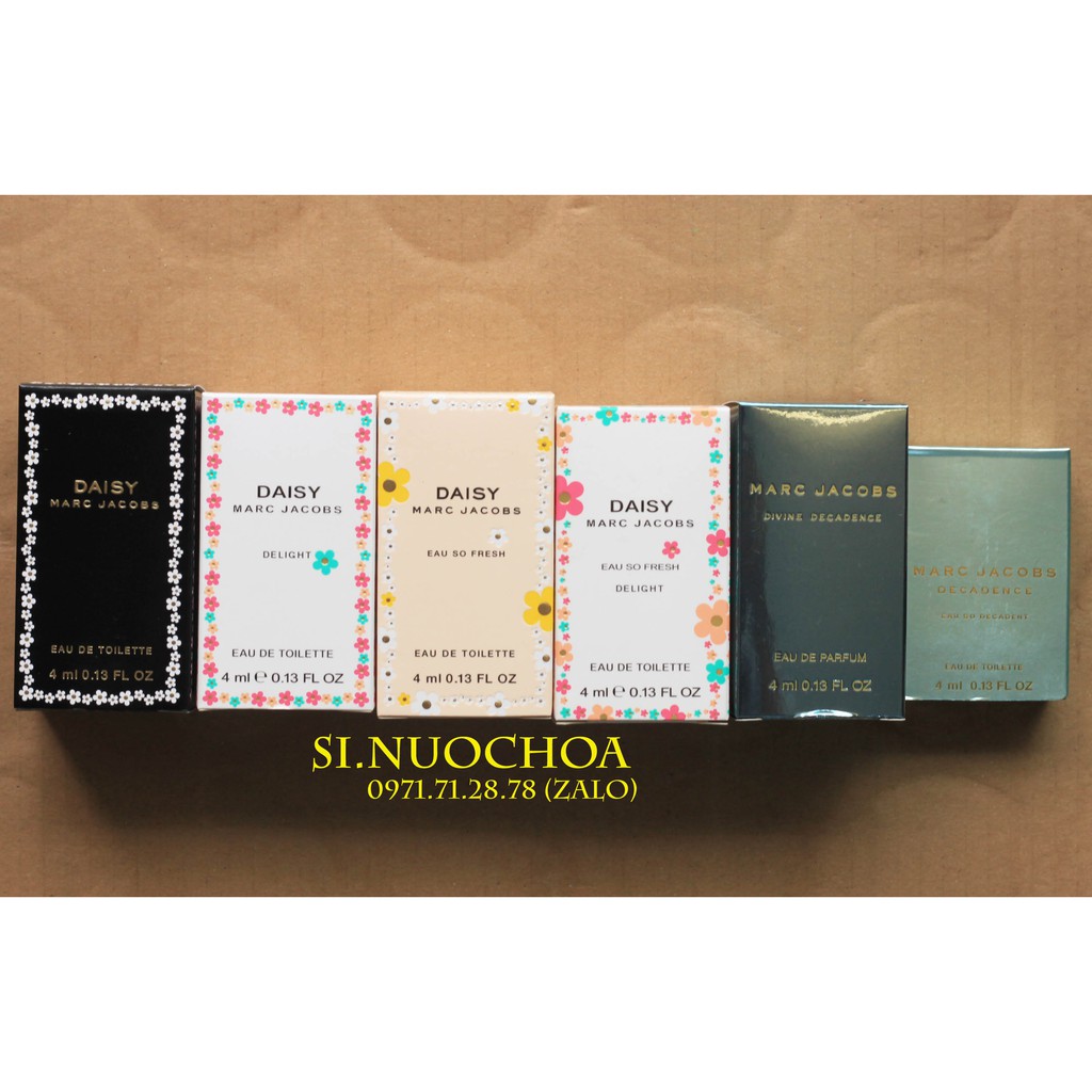 [ mini ] Nước hoa mini Marc Jacob Daisy 4ml