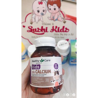 Canxi milk healthy care - canxi sữa, dha healthy care cho bé của úc - 60 viên