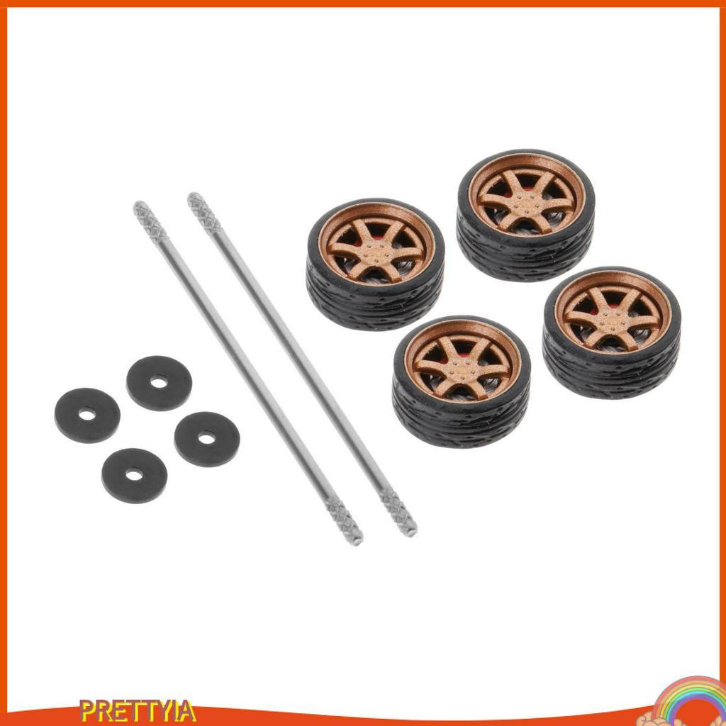 Bánh xe ô tô đồ chơi tỉ lệ 1: 64 chất lượng