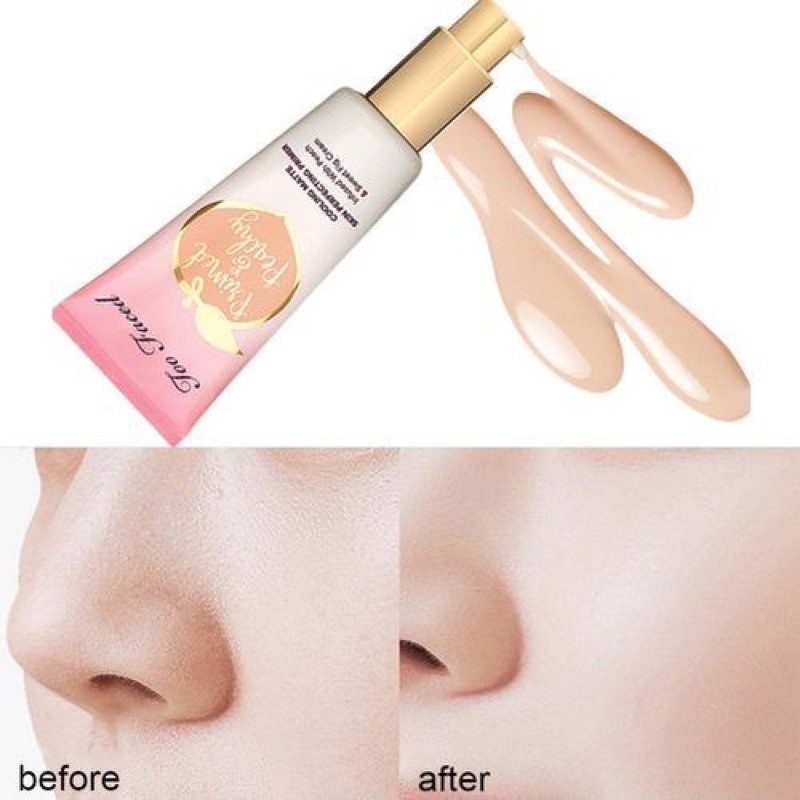KEM LÓT KIỀM DẦU TOO FACED PRIMED & PEACHY MATTE PRIMER | BigBuy360 - bigbuy360.vn