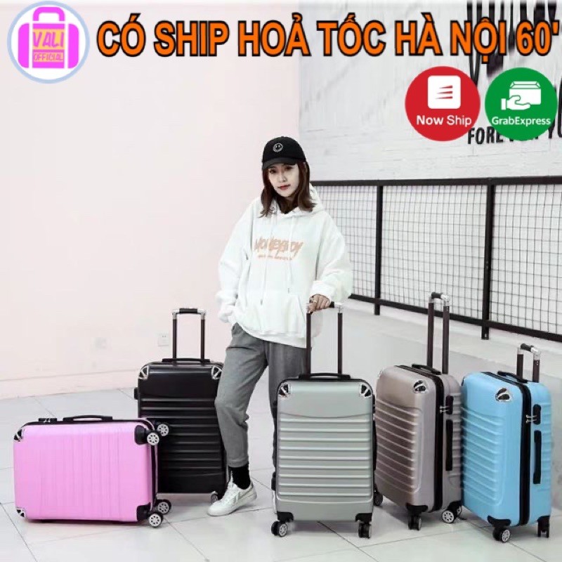 Vali Kéo Du Lịch BỌC GÓC size20-24 cá tính nhiều màu sắc trẻ trung Valy cao cấp chống va đập hàng cao cấp chính hãng