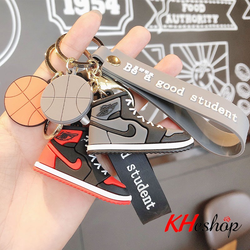 Móc Khóa Silicone hình Đôi Giày , phụ kiện trang trí dễ thương cute nhiều màu siêu hot mã Y6004