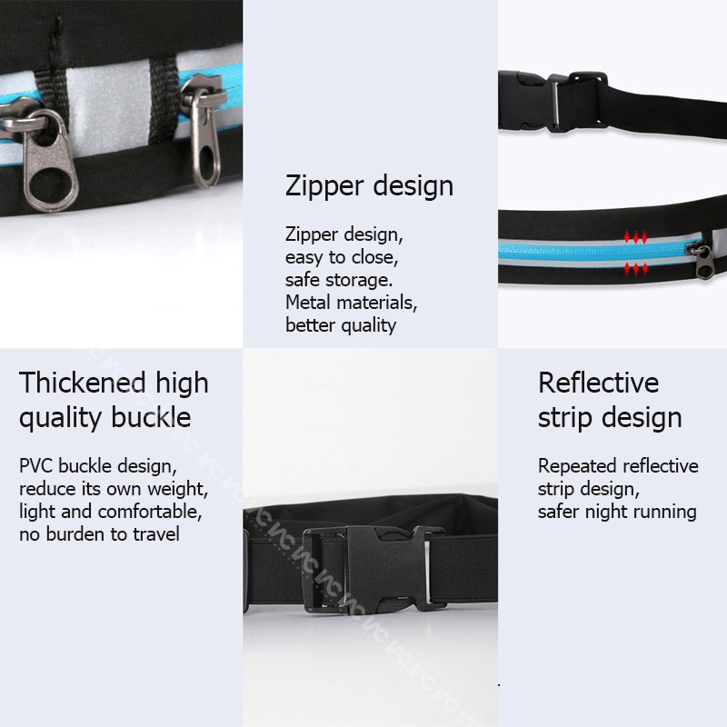 Túi Bao Tử Đa Năng Chống Nước Thời Trang Cho Nam Nữ