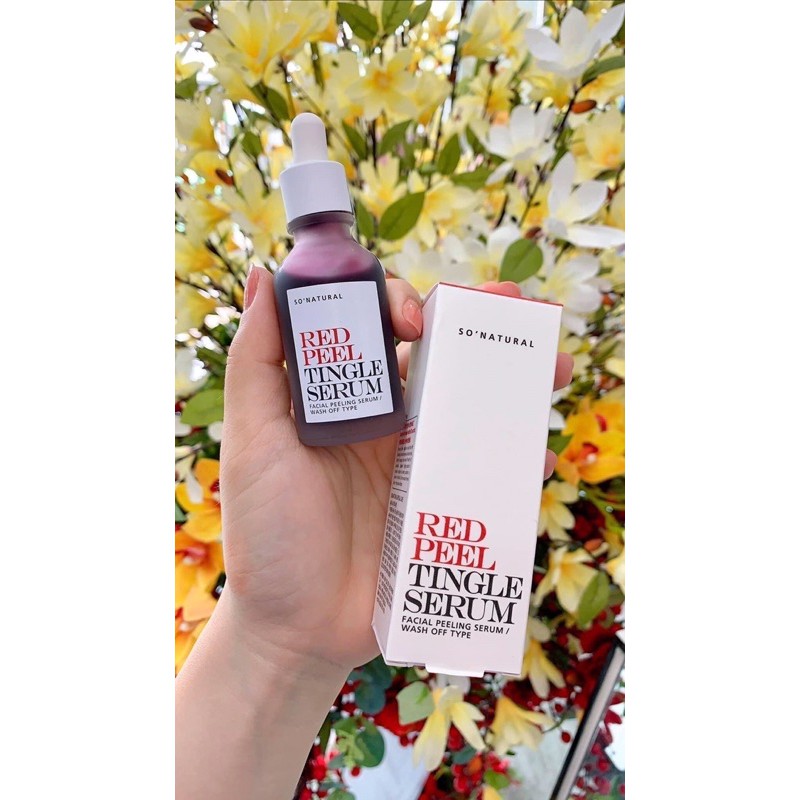 Tinh Chất Red Peel Tingle Serum So Natural