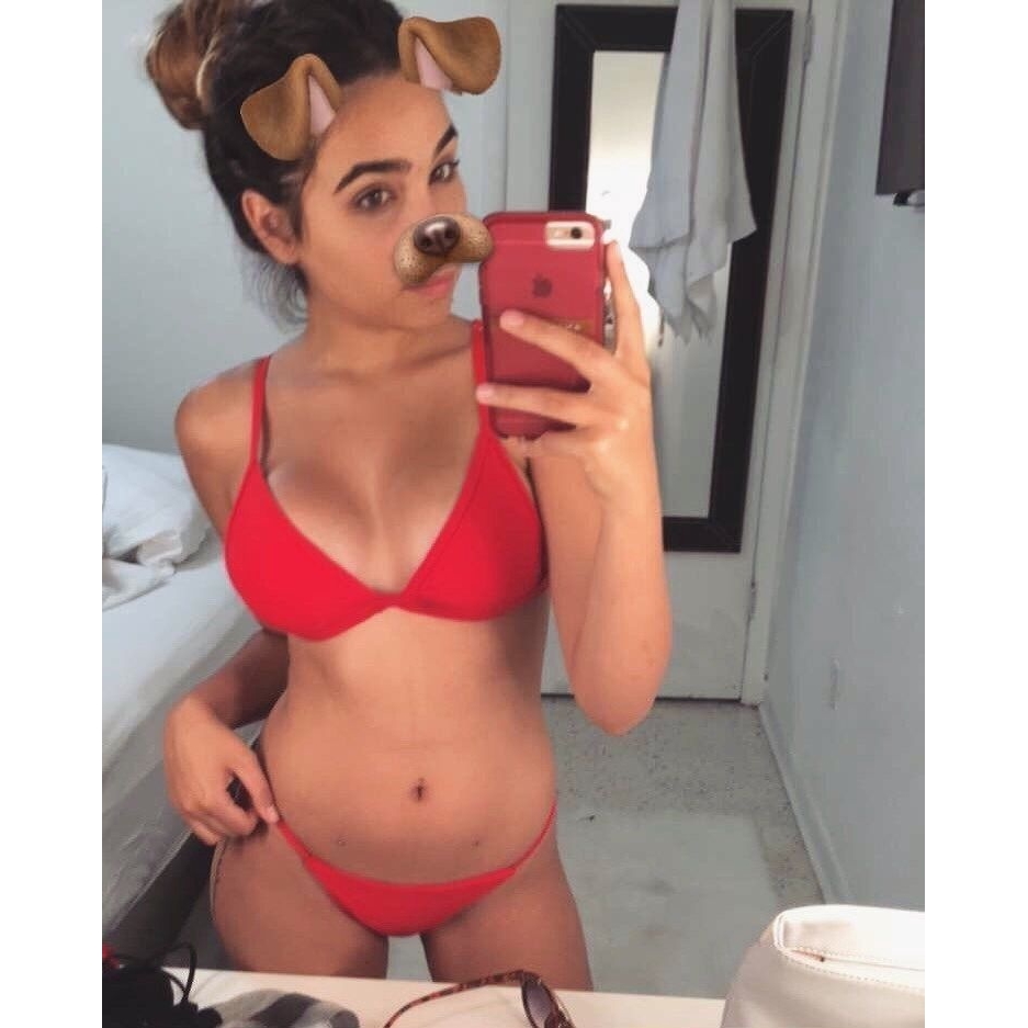 Bộ bikini 2 mảnh hình tam giác siêu nâng gợi cảm dành cho nữ