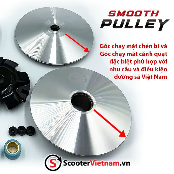 Bộ nồi SH Ý  - Smooth Pulley