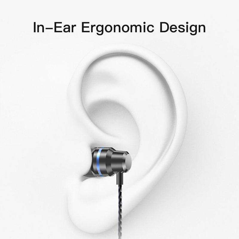 3.5MM Hifi Metal Earphone for Android