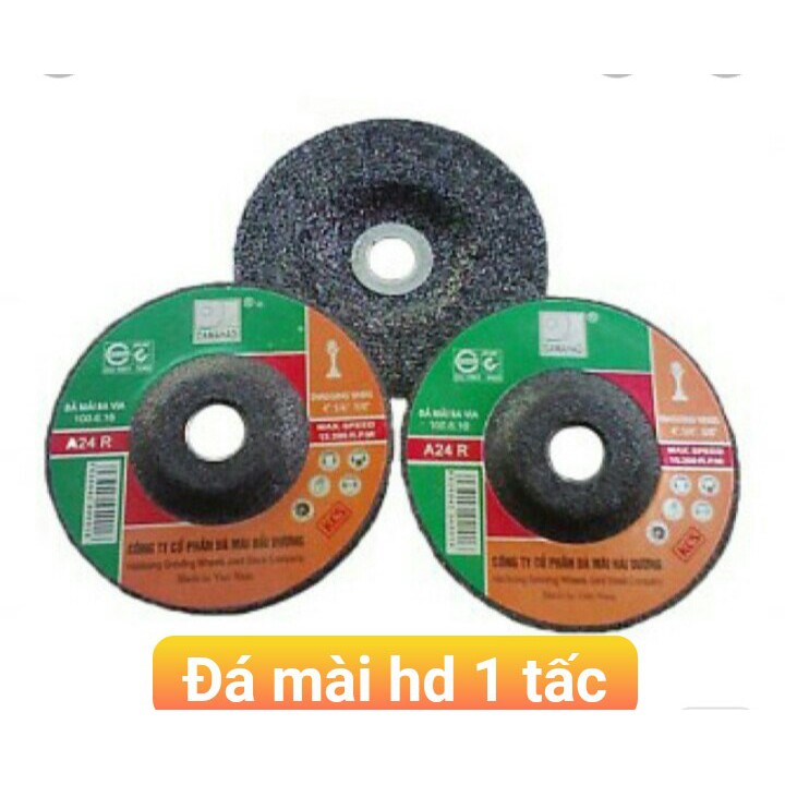 Đá cắt đá mài sắt Hải Dương  LOẠI CHUẨN 100mm ( 1 Tấc)