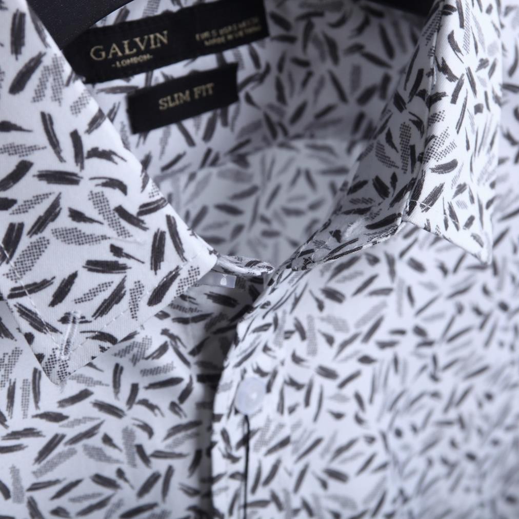 Áo sơ mi nam họa tiết Galvin cổ bẻ dài tay form ôm hàn quốc SMGV133 - Leo Vatino | BigBuy360 - bigbuy360.vn