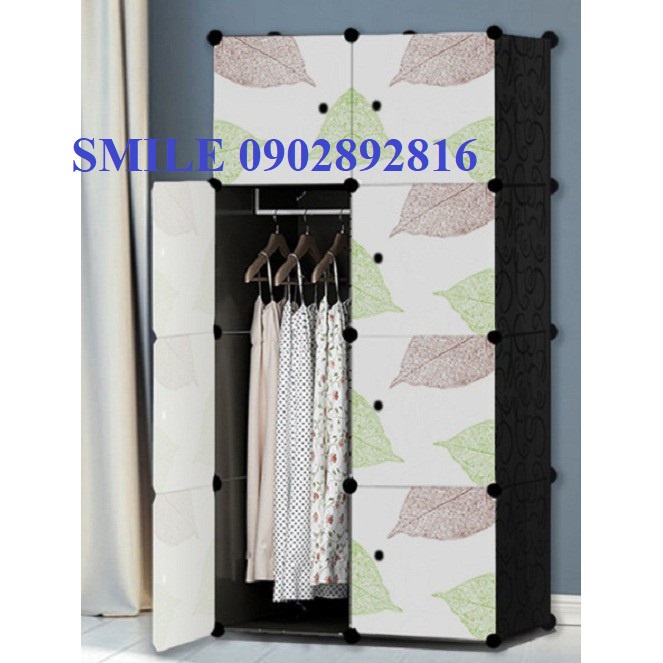 TỦ GHÉP  8 NGĂN SIZE LỚN NHIỀU MẪU