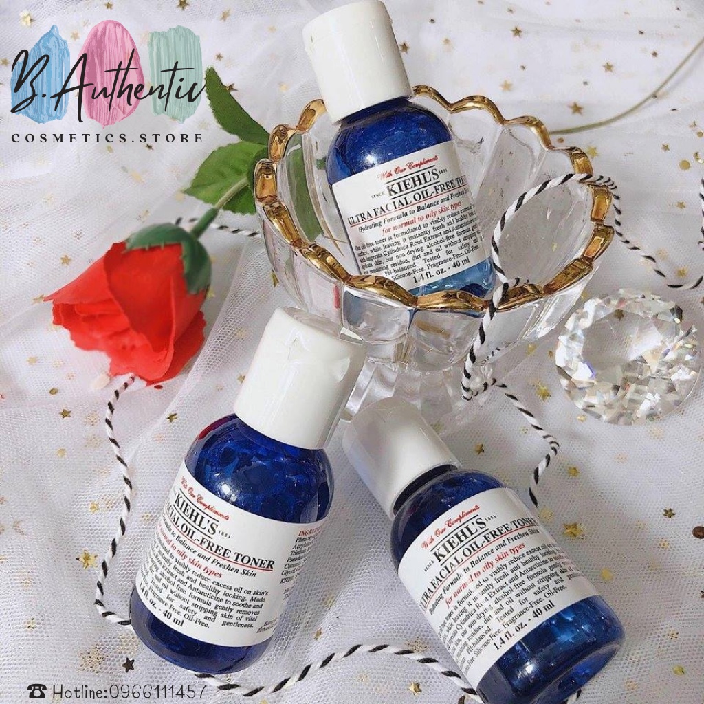 Toner Không Cồn Cho Da Dầu và Da Thường KIEHL’S Ultra Facial Oil-Free Toner 40ml-giảm dầu cân bằng da | BigBuy360 - bigbuy360.vn