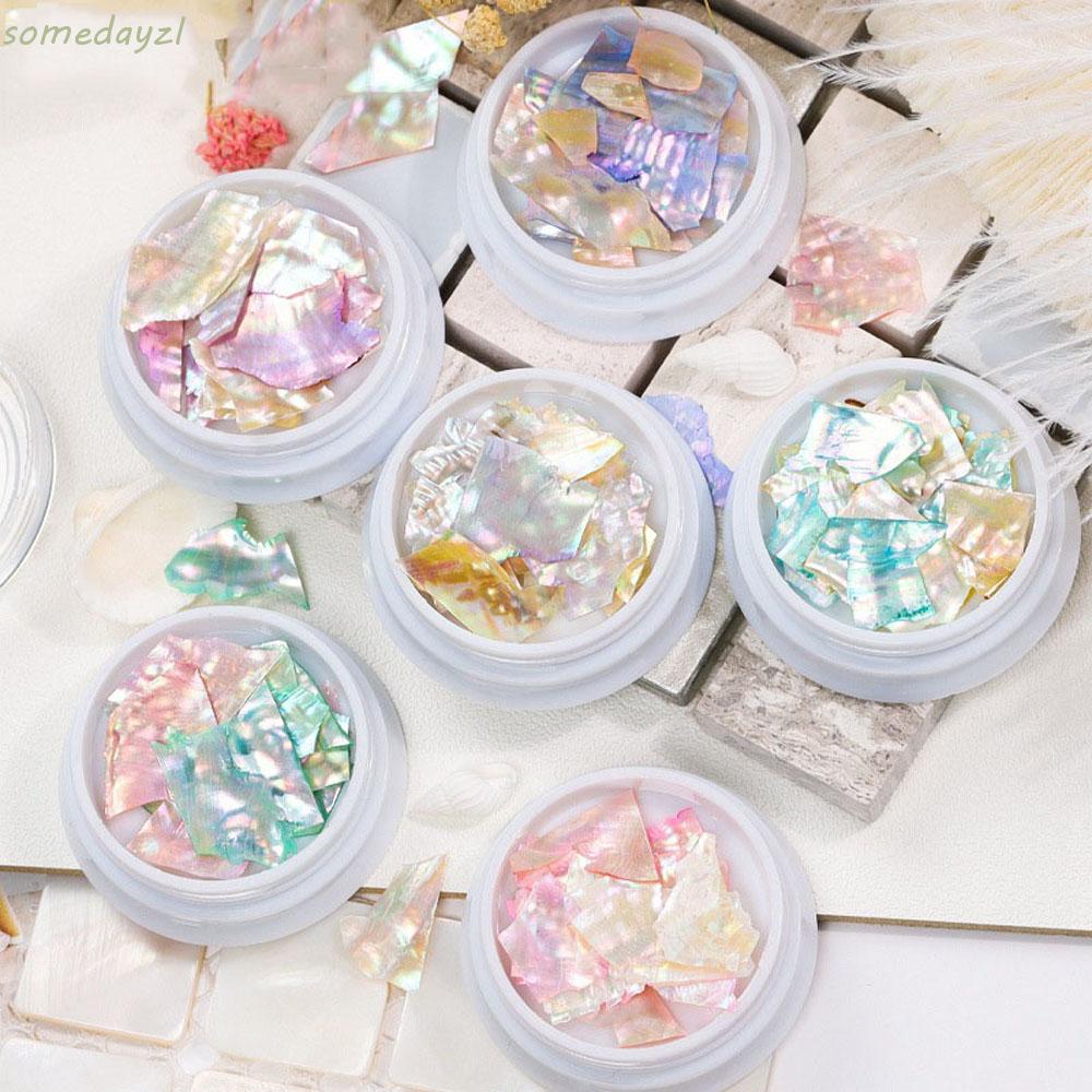 [Hàng mới về] Lọ hạt kim tuyến trang trí móng tay 3D siêu mỏng hỗ trợ tự làm