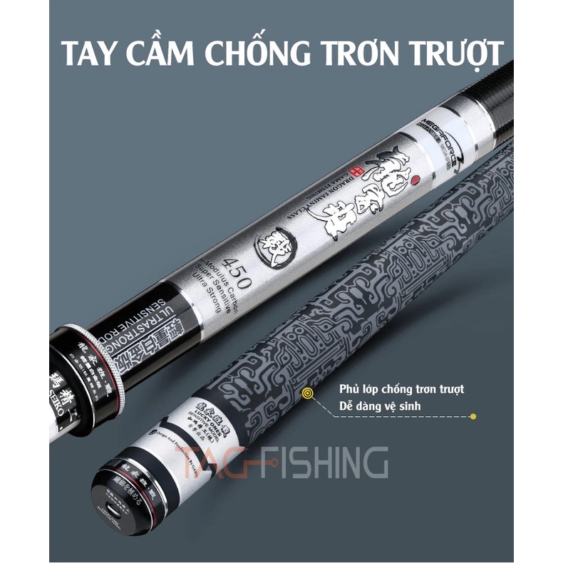 Cần tay GAMA-SEIKO Hắc Long 4H