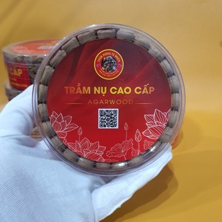 Nhang nụ trầm hương 1 hộp / 75 viên nụ - nhang trầm tự nhiên vina - giá sỉ tận gốc