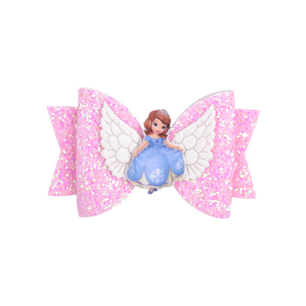 Kẹp tóc KIDSBOWS đính nơ phong cách công chúa xinh xắn dành cho bé
