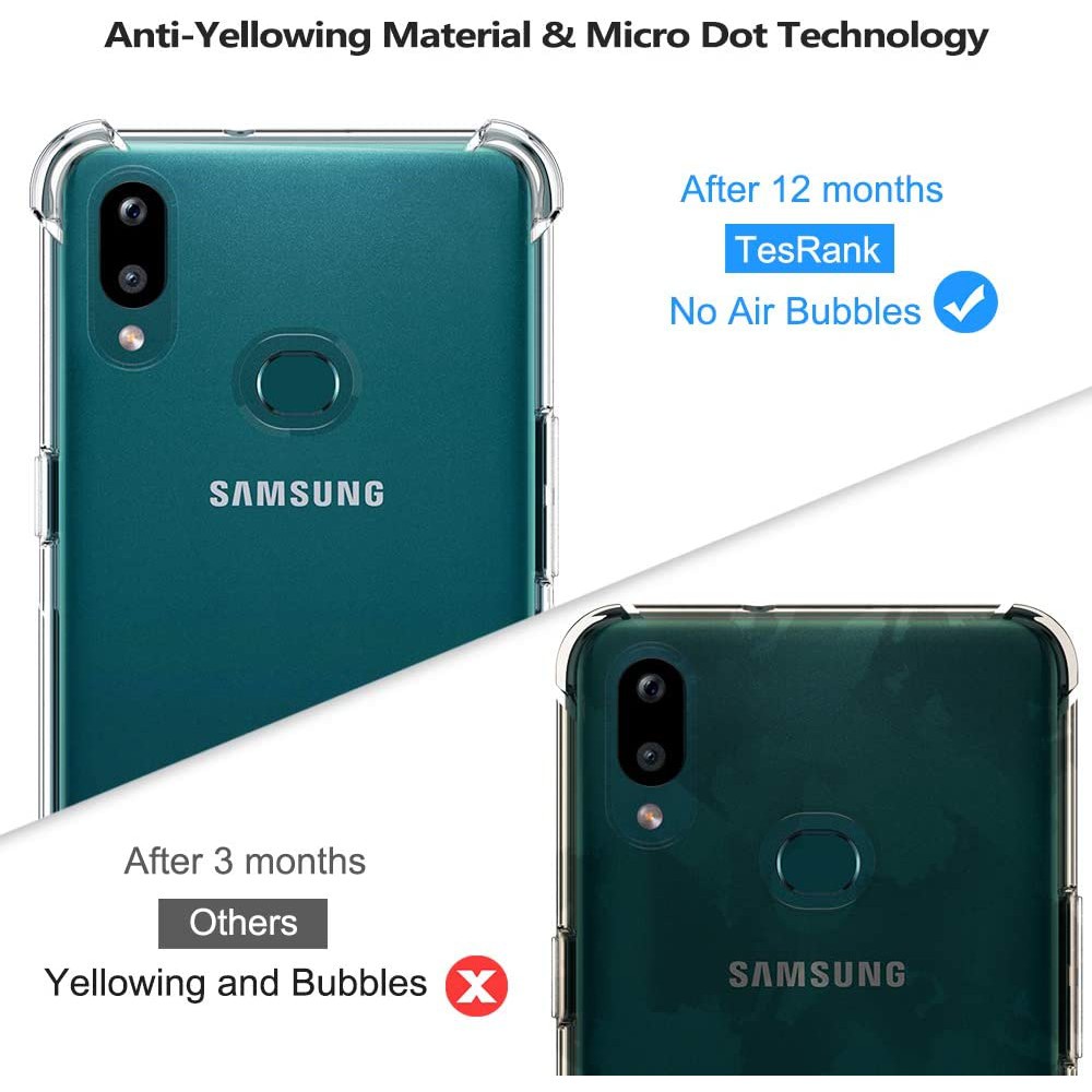 Ốp điện thoại tpu mềm chống sốc trong suốt cho samsung galaxy a10s a10s a 10s
