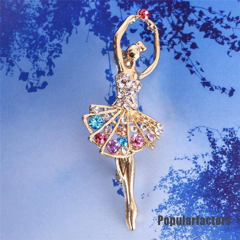 Ghim Cài Áo Đính Đá Nhân Tạo Thời Trang