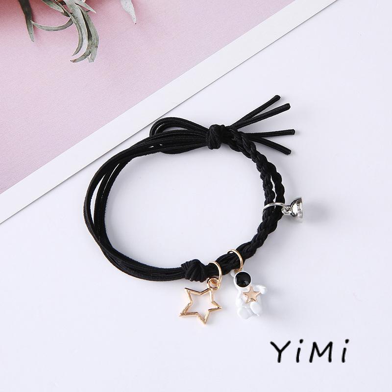 【Yimi.Vn】 Dây Thun Cột Tóc Cặp Đôi Bằng Cao Su Cảm Ứng Trực Tiếp Từ Nhà Sản Xuất Phi Hành Gia Cho Nữ