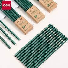 Bút chì Deli 2B vỉ 10 chiếc XANH DƯƠNG