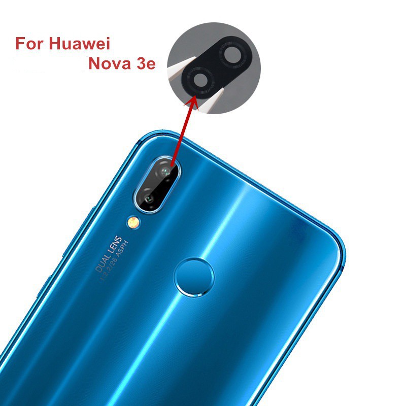 [BinhAnMoBile] Kính camera Huawei Nova 3e [Dùng để thay thế kính bảo vệ camera bị vỡ] (Sỉ lẻ)