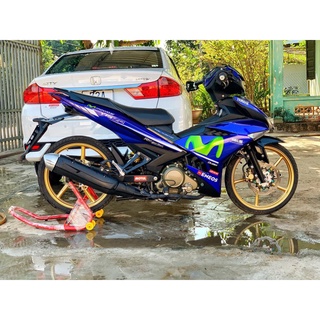 Tem trùm exciter 150 ♦freeship♦ xanh gp movistar, độ team xe dán đời 2015-2020