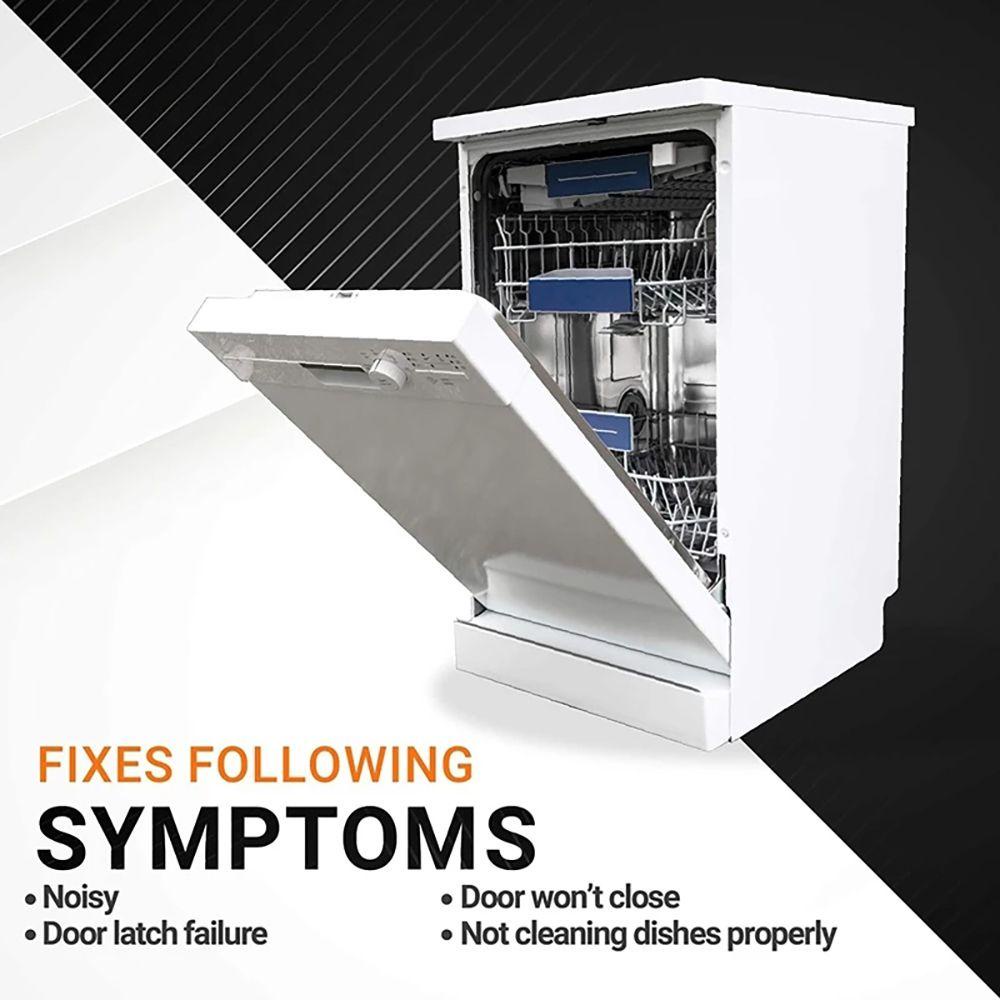 WTTLE Set 4 Bánh Xe Thay Thế Cho Máy Rửa Chén Bosch