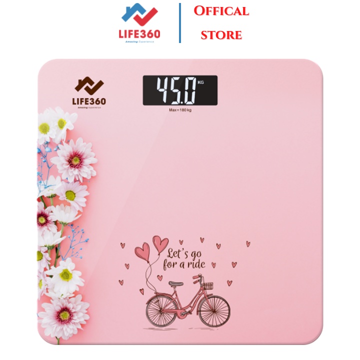 Cân sức khỏe Life360 AR-S18G - Hàng Chính Hãng