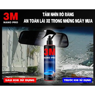 Phủ Nano Kính 3M Chống Bám Nước