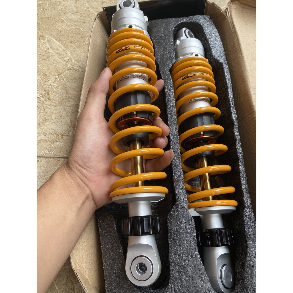 Phuộc sau OHLINS không bình cho xe số (Dr,Wave,Sirius, Jupiter,Max, Future,Win, Elegant, Suviva,....)