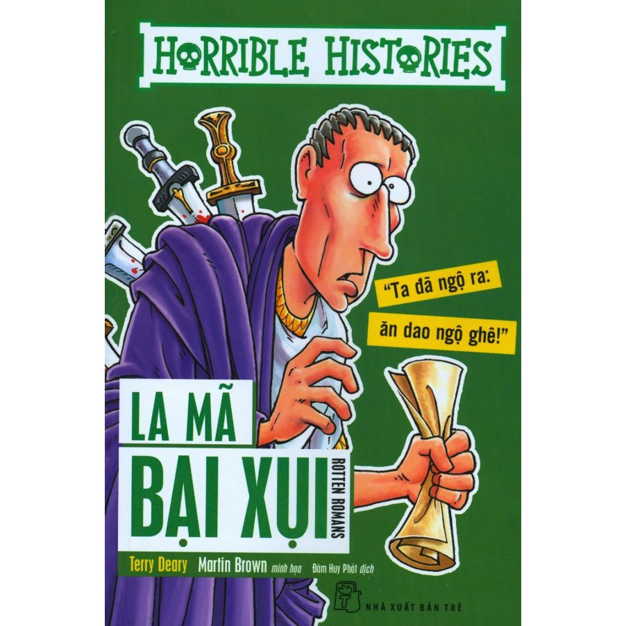 Sách - Horrible Histories - La Mã Bại Xụi