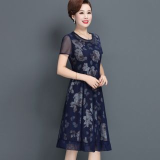 Đầm dự tiệc trung niên hàng nhập