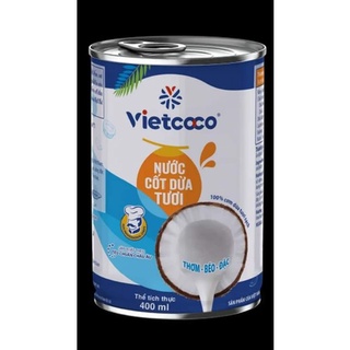 NƯỚC CỐT DỪA VIETCOCO 22% LON 400ML