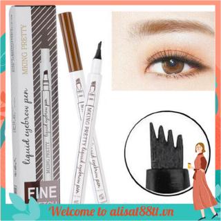 Bút kẻ mày phẩy sợi 4D chống thấm nước lâu trôi