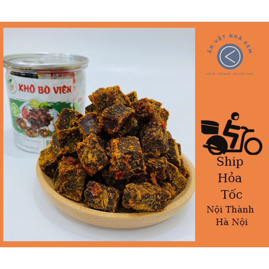 KHÔ BÒ VIÊN HỒNG NGỰ 🥩🥩 Hũ 250gr🥩FREESHIP_ATVSTP_ĂN LÀ MÊ NGAY ! Giảm Giá 10-50%