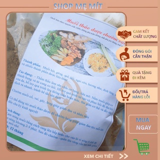 Muối thảo dược chườm bụng