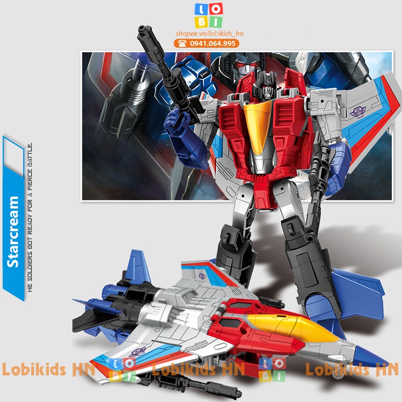 Đồ chơi mô hình hợp kim Starcream - TRANSFORMERS  biến hình Robot -  Lobikids