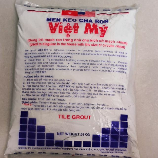 KEO CHÀ RON VIỆT MỸ 1Kg/ bịt