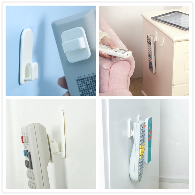 Móc Nhựa Dán Tường Treo Điều Khiển Từ Xa Tiện Dụng