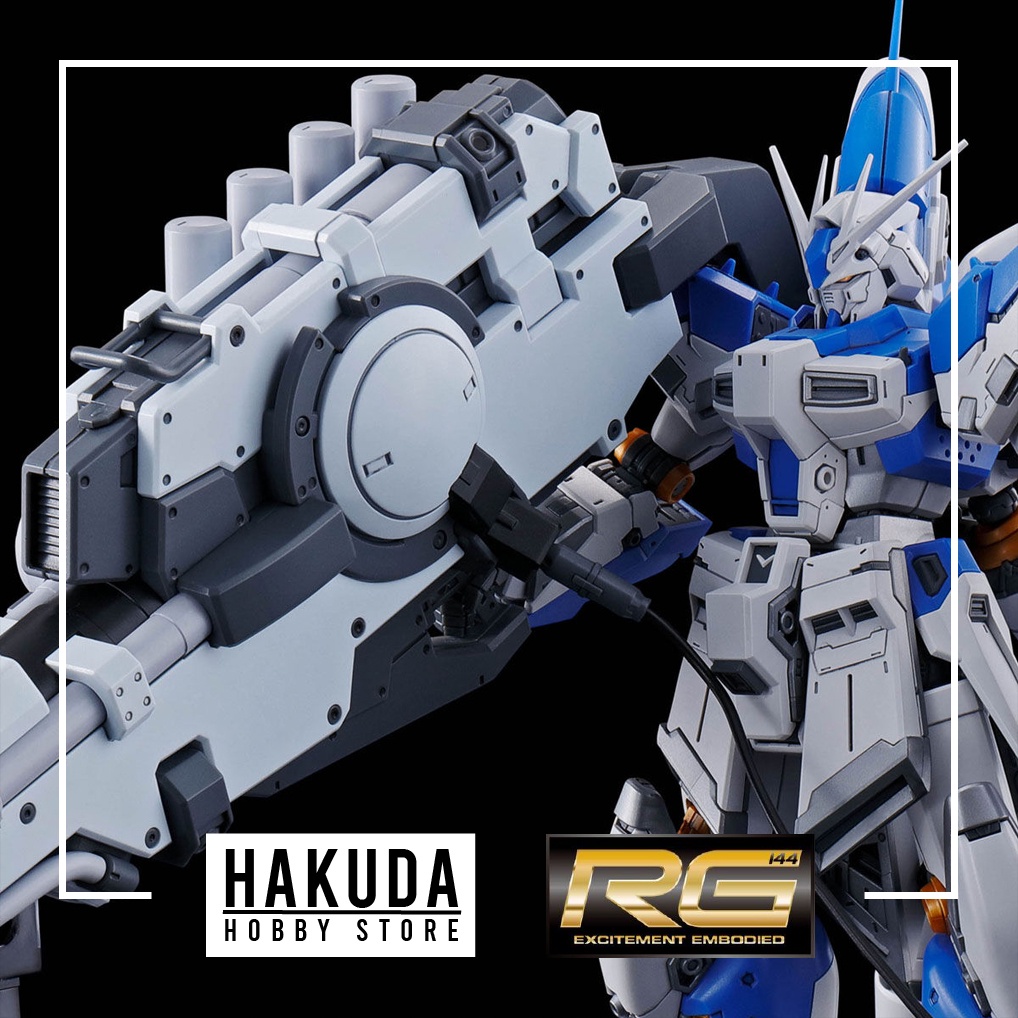 Mô hình P-Bandai RG 1/144 Hyper Mega Bazooka Launcher (Hinu Bazooka) - Chính hãng Bandai Nhật Bản