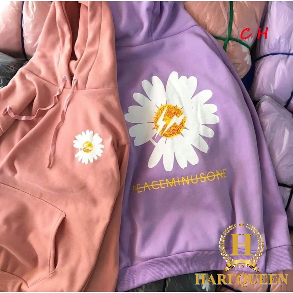 Áo hoodie hoa cúc Peace COH0820 | BigBuy360 - bigbuy360.vn