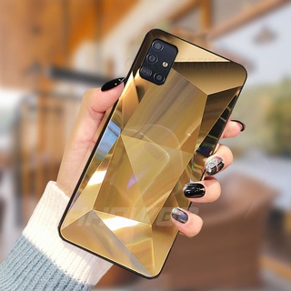 Ốp Điện Thoại Họa Tiết Lăng Kính Laser 3D Cho Samsung Galaxy A71 SM A515F A717F A 51 71
